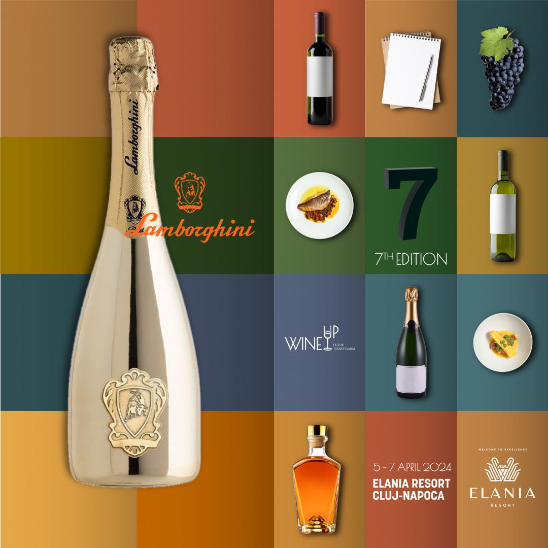 Lamborghini Wines se lansează la WineUp Fair in Transilvania.