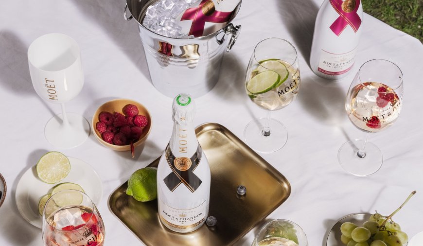 Sticle Moët & Chandon Ice Impérial, dublu magnum potențial letale.
