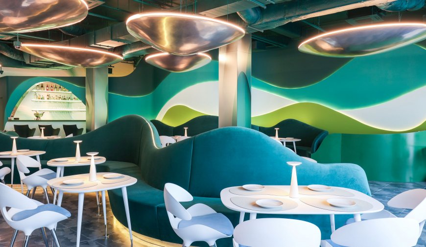 Restaurantul Raionul de Pește din Floreasca se redeschide cu un nou concept de design interior semnat de Karim Rashid